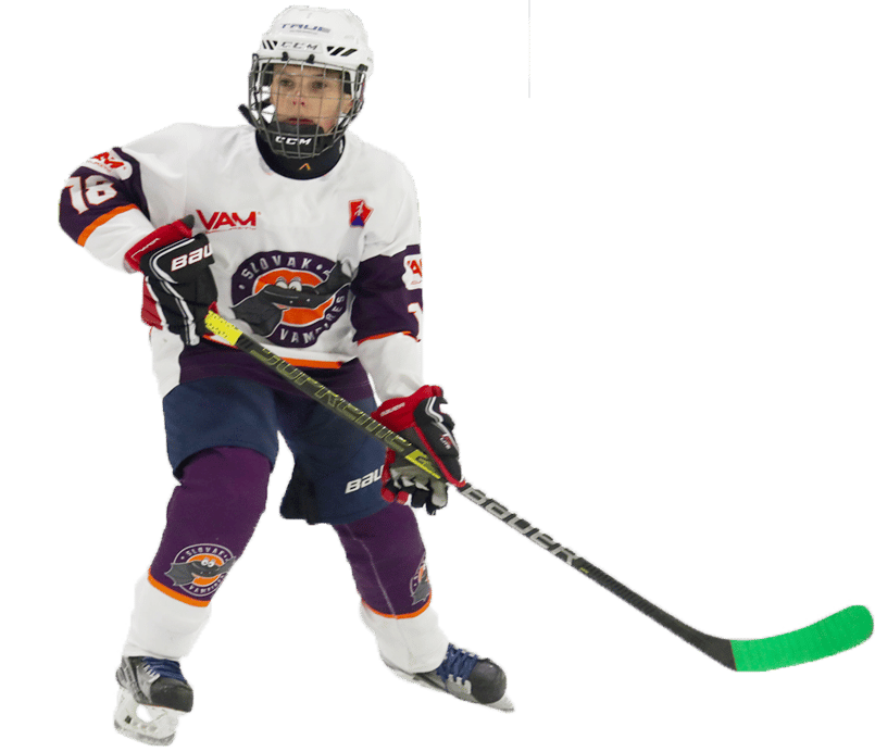 Hokejista klubu Slovak Vampires